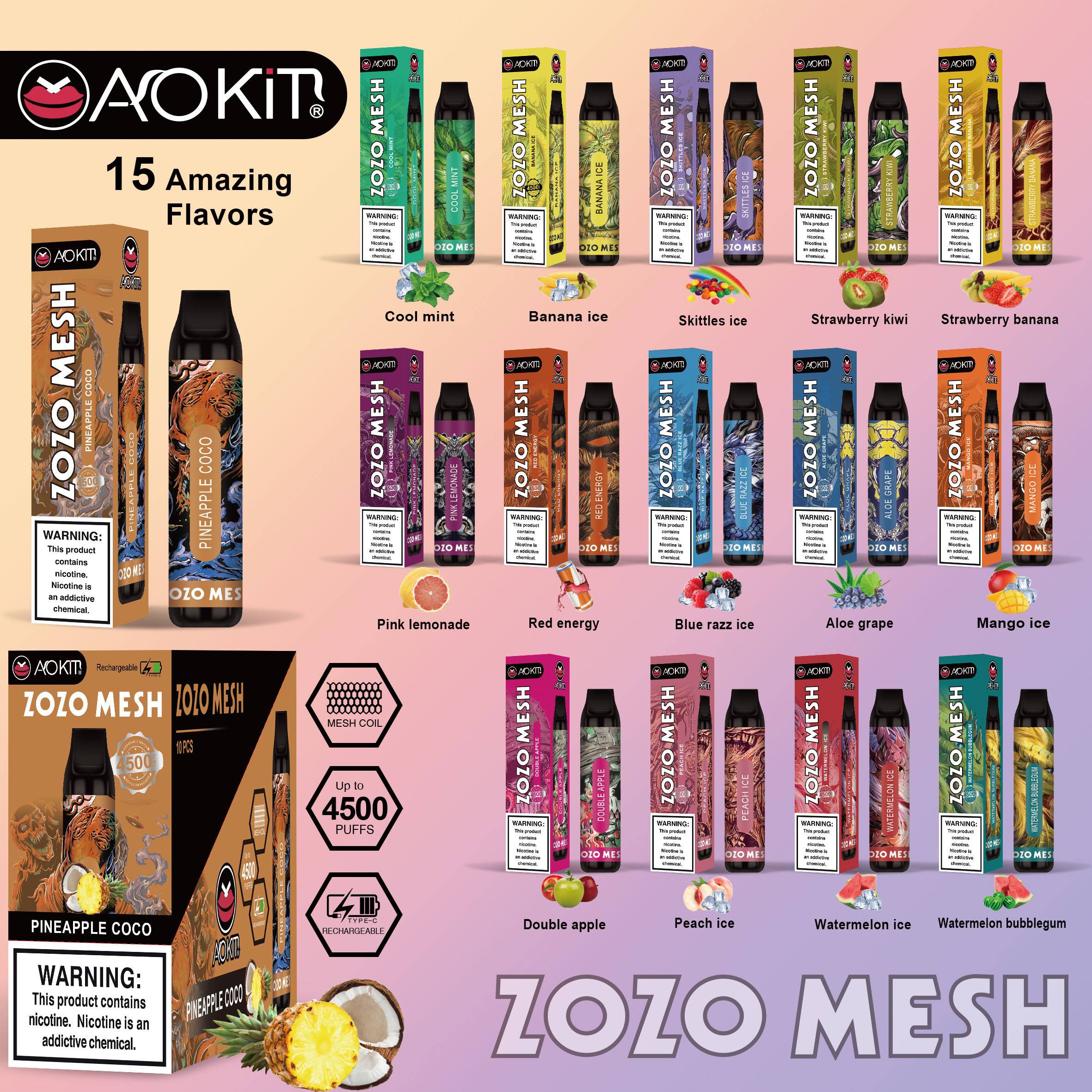 AOKIT ZOZO MESH